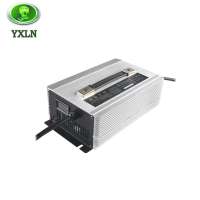 High Power Battery Charger 36V 80AH 40A LiFePO4 Battery Charger 12S Electric Sweeper Boat