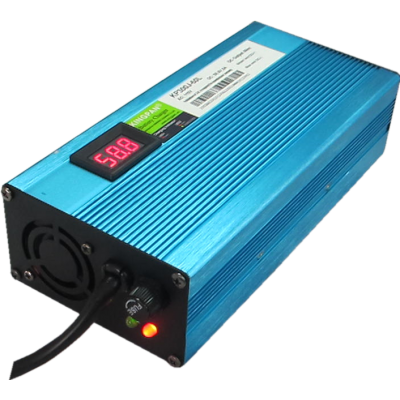 Hot sales in USA E-bike Market,LED display 12V12A 24V10A 36V6.5A 48V5A 60V4A 72V3A voltage&current adjustable battery charger